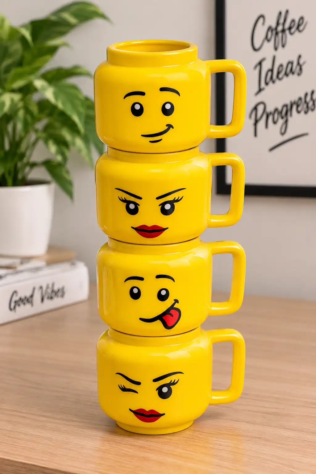 LEGO® Minifigure Ceramic Mug Set - Image 2