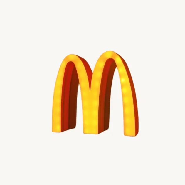 McDonald's Golden Arches Night Light