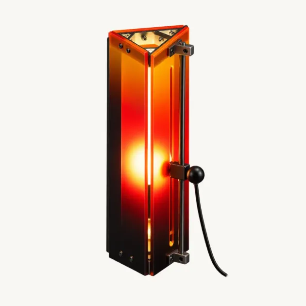 Triangle Acrylic Sunset Table Lamp
