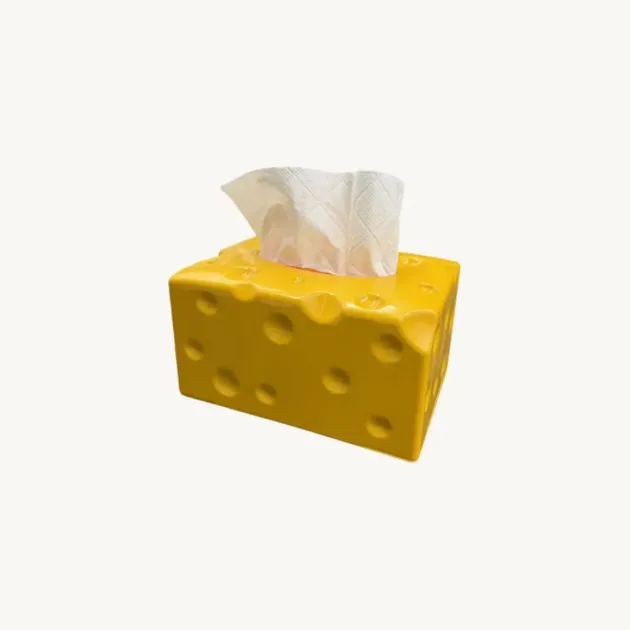 Cheese Tissue Box