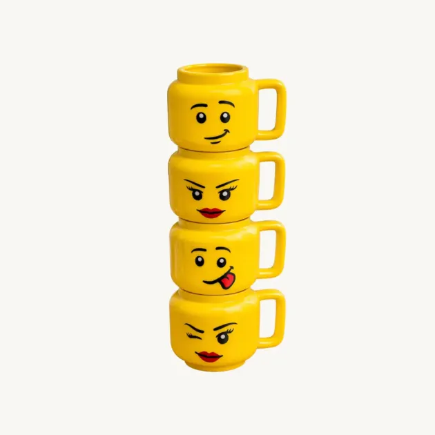 LEGO® Minifigure Ceramic Mug Set